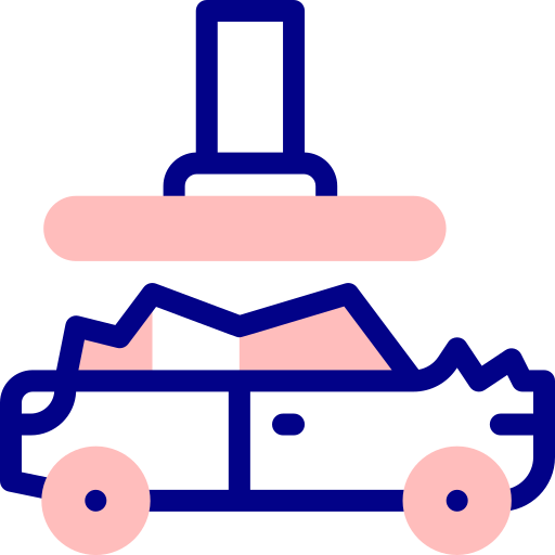 scraping a car icon